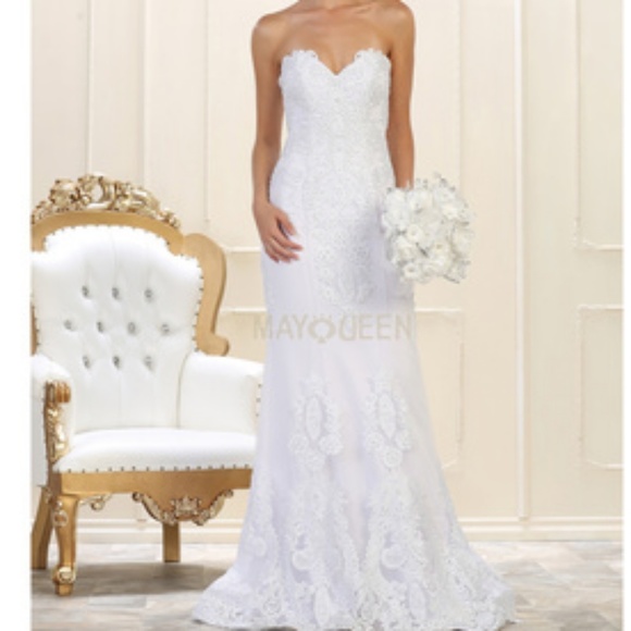 0 Dresses & Skirts - Fitted wedding gown, evening formal bridal dress